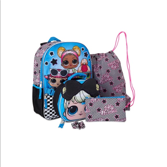 Other - LOL Surprise! Girl’s 5 Piece Backpack